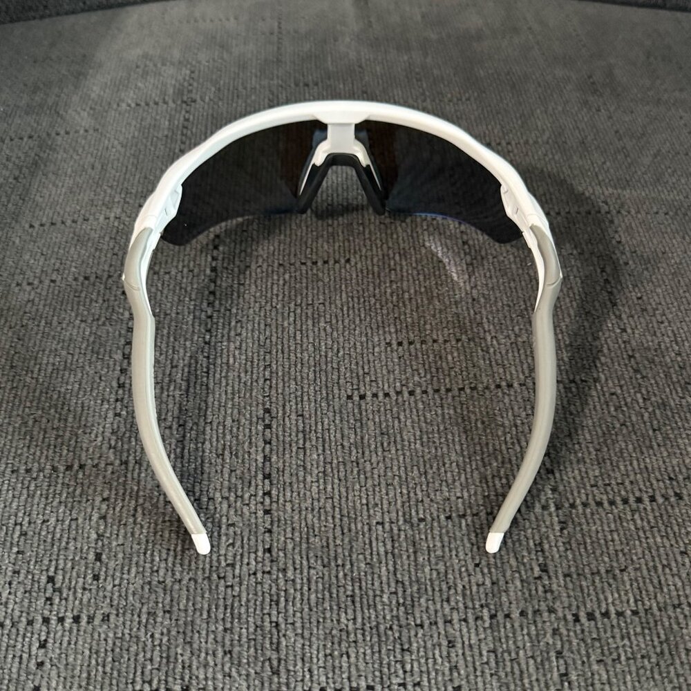 Oakley Radar EV PRIZM Polarized Blue OO9208 White-Gray Frame - Picture 8 of 9